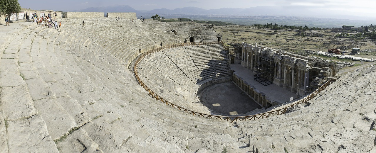 Det antikke teater i Hierapolis